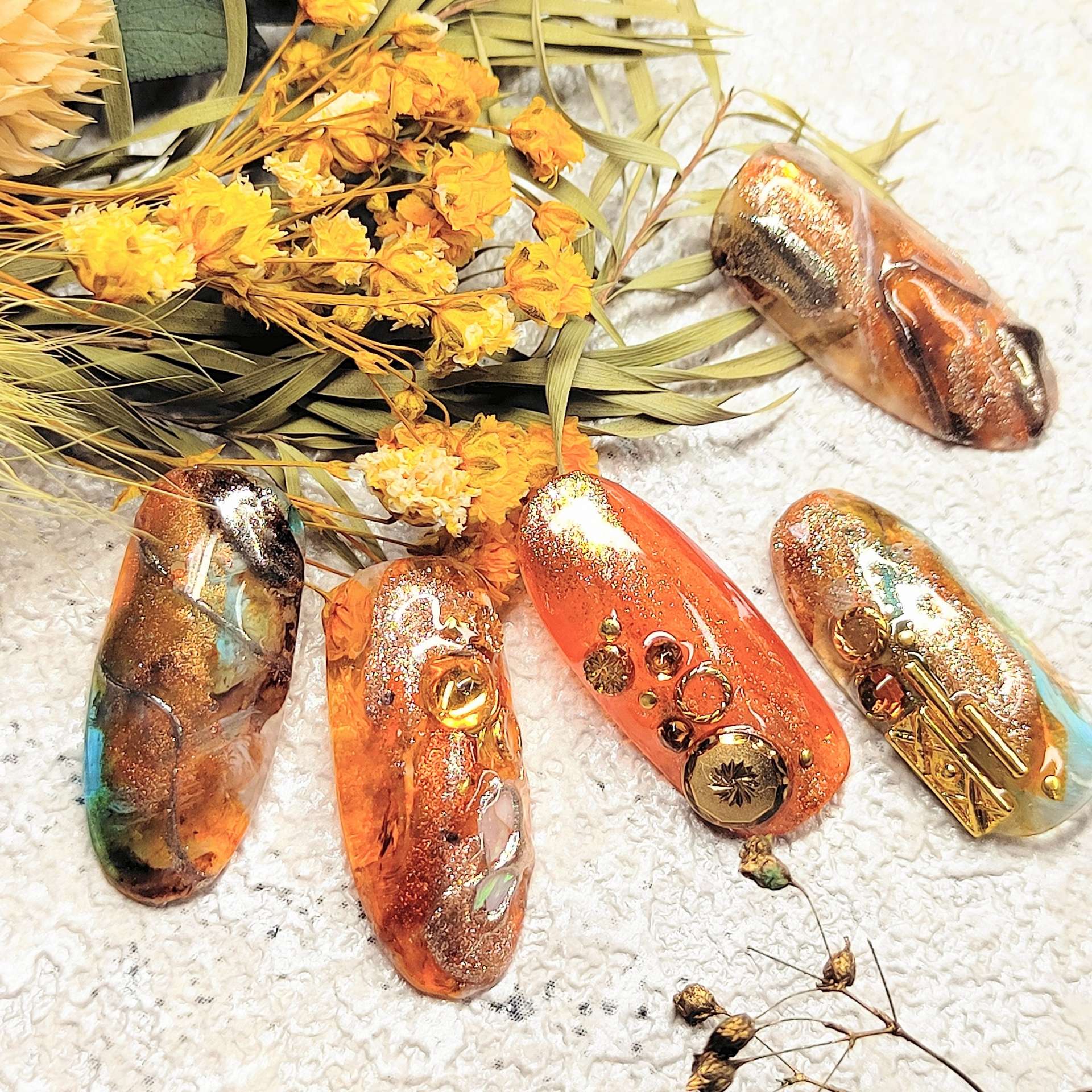 秋ネイル先取り！ニュアンスネイルはいかが？|伏見区ネイルサロン